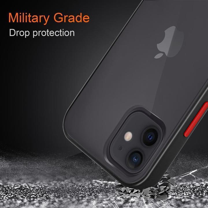 Actual product image Cadorabo Hybrid Matt Cover (Apple iPhone 12 mini)