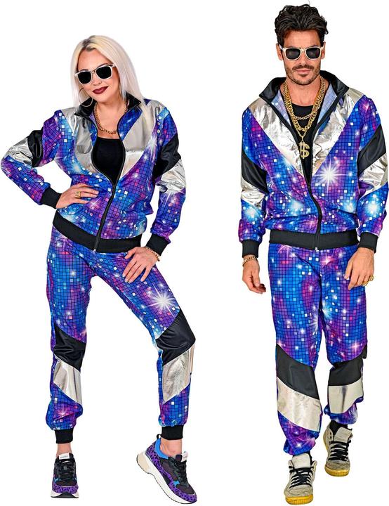 Produktbild Widmann 80er Jahre - Galaxy Trainingsanzug (XXL)