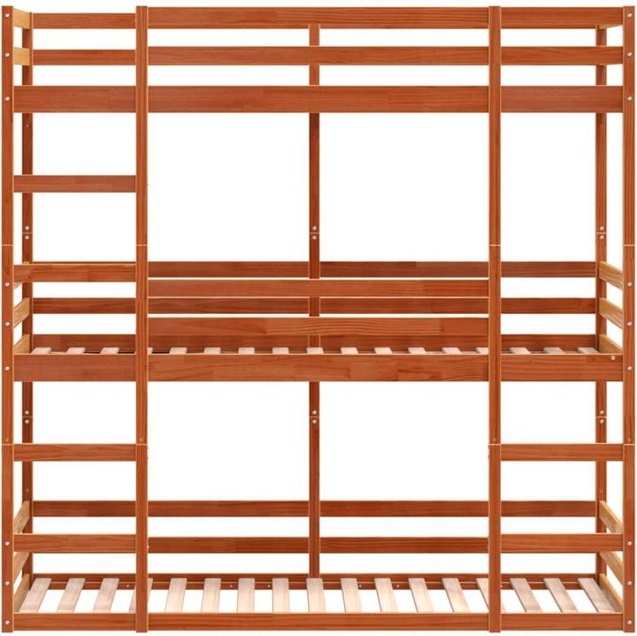 Actual product image VidaXL Triple bunk bed (75 x 190 cm)