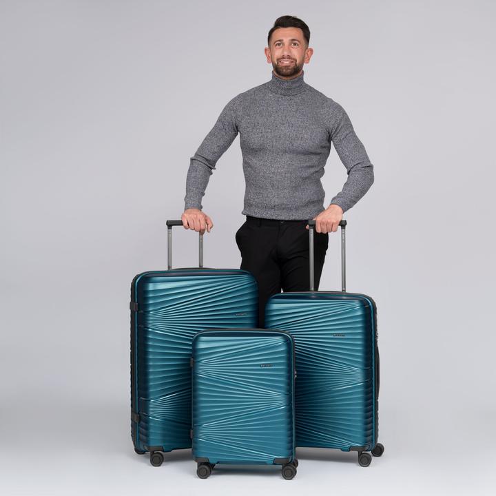 Produktbild Pactastic Collection 02 THE THREE SET 4 Rollen Kofferset 3-teilig (204 l, XL (ab 115l))