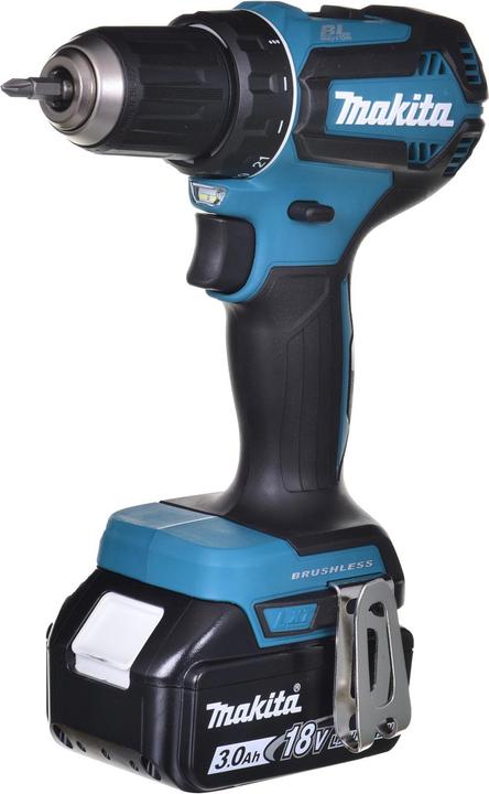 Immagine prodotto Makita Trapano-avvitatore DDF485RF3J 18V 50Nm 3x3,0Ah MAKPAC (Batteria ricaricabile)