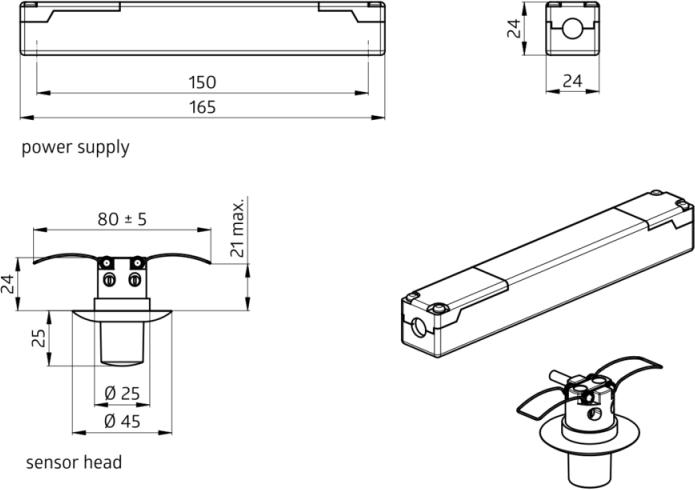 Immagine prodotto BEG 92934 Rivelatore di presenza PD9 PD9-1C-GH-DE (1.75 m)