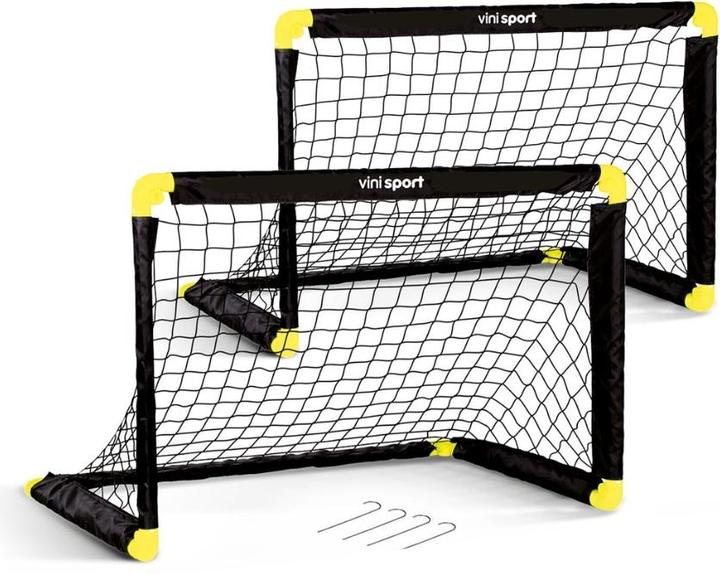 Vini Sport 2 x Football Goal Foldable (24406)