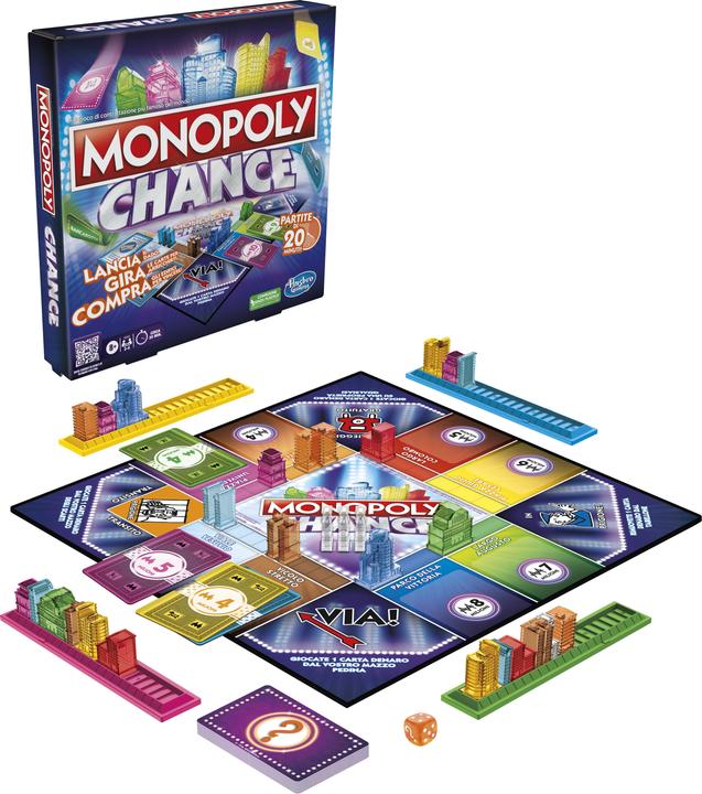 Produktbild Monopoly Ausgezockt (Italienisch)