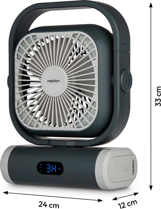 Actual product image Medion LIFE Camping Ventilator E10 TF (48 dB)