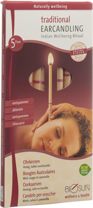 Actual product image Biosun Traditional ear candles