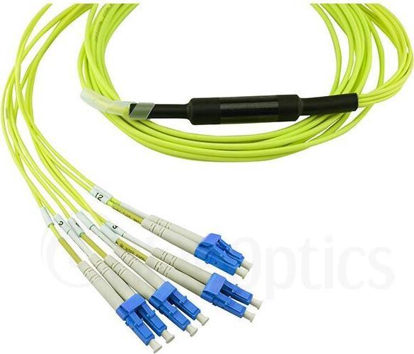 Image du produit BlueOptics Câble de raccordement monomode Juniper MTP-4LC-S10M compatible MTP-4xLC 10 mètres (10 m)