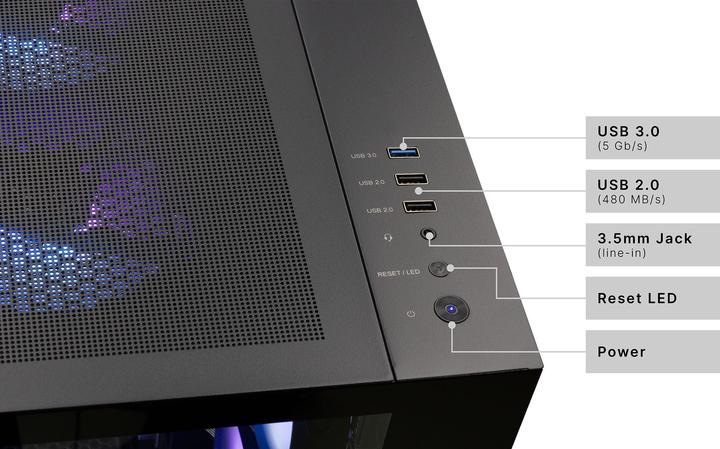 Image du produit Captiva Highend Gaming I89-794 Core i7 RTX 5070 Ti (Intel Core i7 12700KF, 32 Go, 1000 Go, GeForce RTX 5070 Ti)