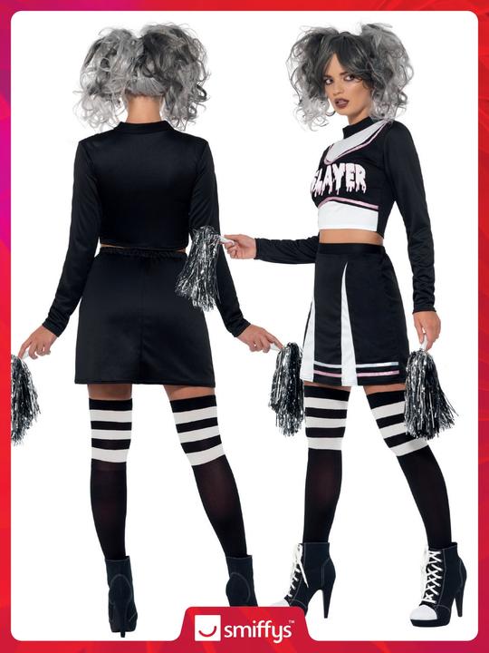 Actual product image Smiffys Gothic Cheerleader (40, 42)
