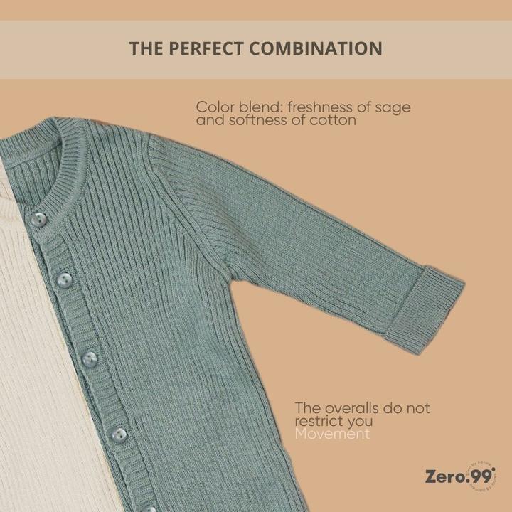 Produktbild Zero.99 2er Baby-Set Strampler, 100% Baumwolle (50, 56, 62, 68)