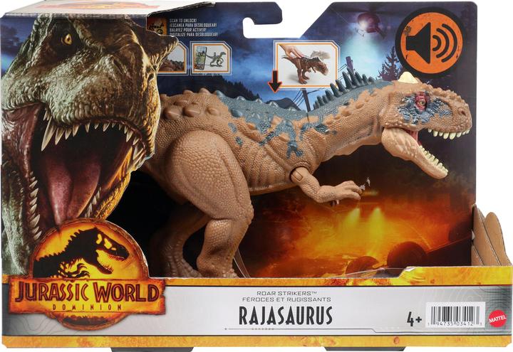 Actual product image Mattel GmbH JURASSIC WORLD figure Roar Roar Strikers assorted