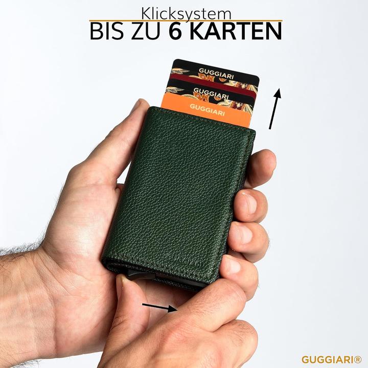 Produktbild Guggiari Kreditkartenetui mit Münzfach und RFID-Schutz