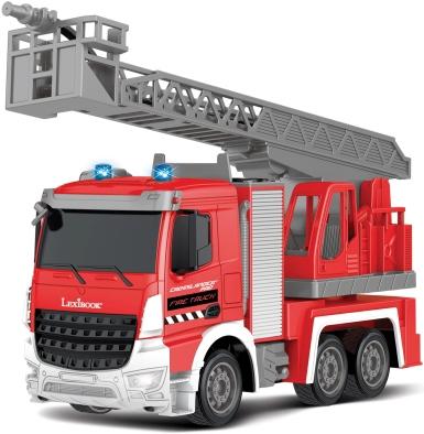 Actual product image Lexibook CROSSLANDER PRO Remote Control Fire Truck with Ladder, Water Sprayer, Light and Sound Effects