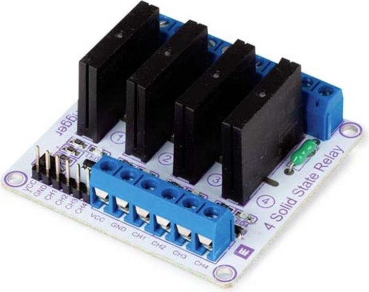 Produktbild Whadda 4-Kanal-Festkörper-Relaismodul