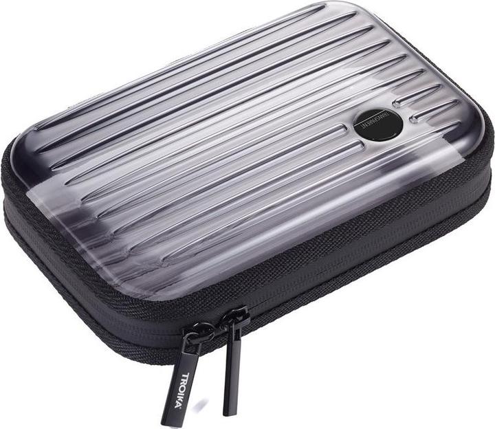 Image du produit Troika CLEAR CASE Etui de voyage, noire/transparent (Housse)
