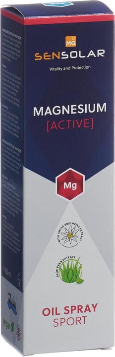 Actual product image Sensolar Magnesium Active Oil Spray Sport (Sun spray, 100 ml, 174 g)