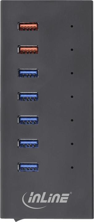 Actual product image InLine USB 3.0 Hub 7 Port (USB-C, 7 Ports)