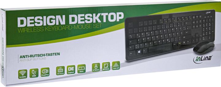 Productafbeelding InLine Ontwerp Desktop (NL, Draadloze)
