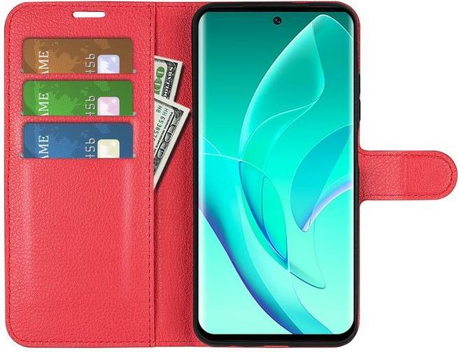 Actual product image MU Classic Litchi Leather Bookcover Series (Honor 60)
