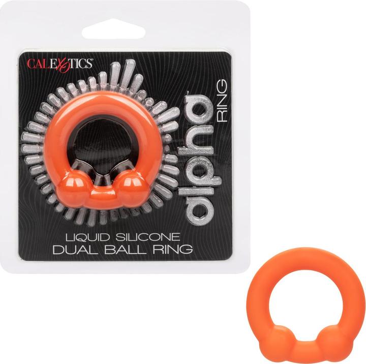 Productafbeelding CalExotics Alpha™ Vloeibare Silicone Dubbele Kogelring (3.75 cm)