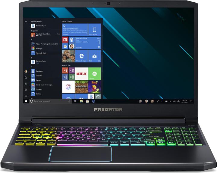 Acer Predator Helios 300 (PH315-52-784N) (15.60", Intel Core i7-9750H, 16 GB, 512 GB, CH)
