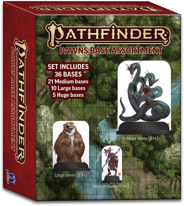 Actual product image Pathfinder Pawns Base Assortment (English, Paizo staff, 2020)
