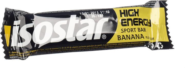 Produktbild Isostar High Energy Riegel Banane (Banane, 1 Stk., 40 g)