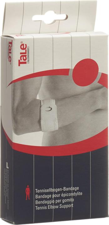 Tale Tennisellbogen Bandage 5 cm Velcro weiss (One Size)