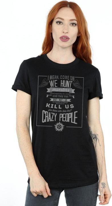 Produktbild Supernatural Crazy People TShirt (S)