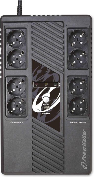 Immagine prodotto Powerwalker VI 600 MS 600VA (360 VA, 360 W, Interattivo linea UPS)