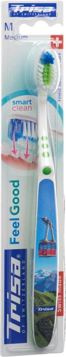 Image du produit Trisa Brosse à dents Feelgood Smart Clean moyenne (Moyen, 1 x)