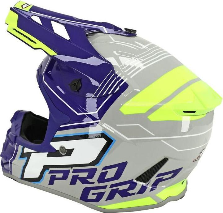 Produktbild ProGrip Motorrad-Cross-Helm (S)
