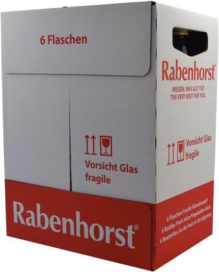 Actual product image Rabenhorst Pomegranate mother juice organic (6 x 70 cl)
