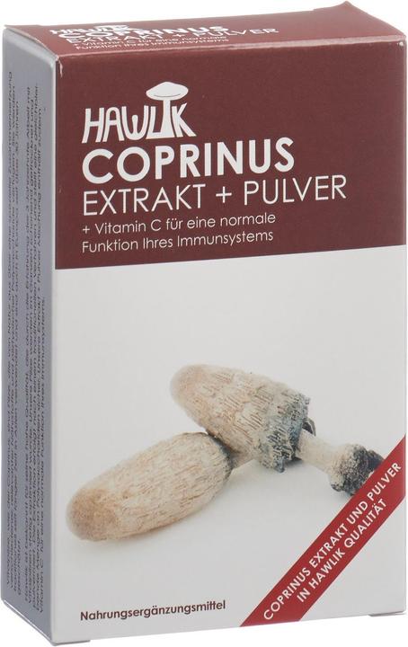 Image du produit Hawlik Extrait de coprinus et poudre Gélule (60 pièce(s), Capsules, 56 g)