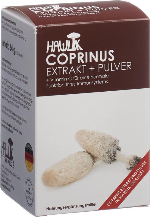 Produktbild Hawlik Coprinus Extrakt und Pulver Kapsel (120 Stück, Kapseln, 64 g)