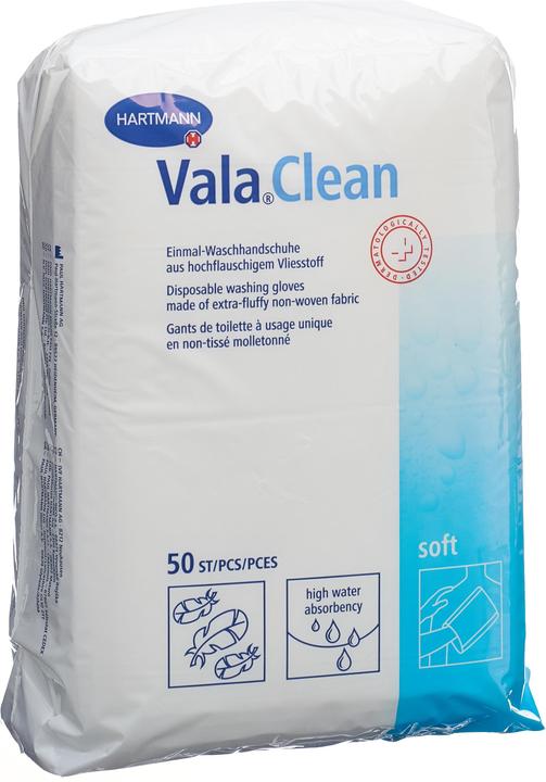 Produktbild IVF Hartmann Soft Einmal Waschhandschuh 15.5x22.5cm (One Size)