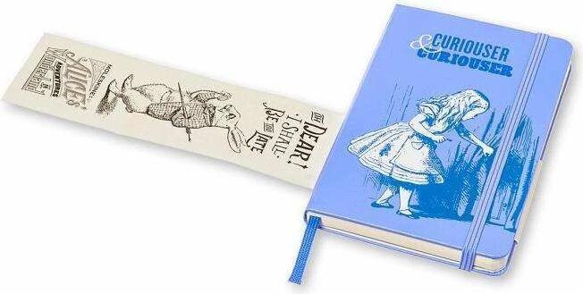 Image du produit Moleskine Carnet de notes Alice blanc (A6, Blanc, Couverture rigide)