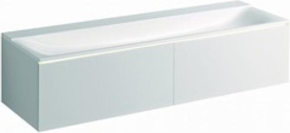 Image du produit Geberit Keramag Xeno 2 lavabo sans trou pour robinet, sans trop-plein, 160x48cm, blanc, 500278001 (480 mm, 1600 mm)