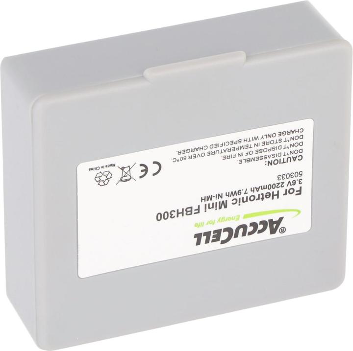 Immagine prodotto AccuCell Batteria Hetronic per gru, ABITRON KH68300520.A HETRONIC 68300510, 68300520, 68300525, Ergo, FBH3 (3.60 V, 600 mAh)