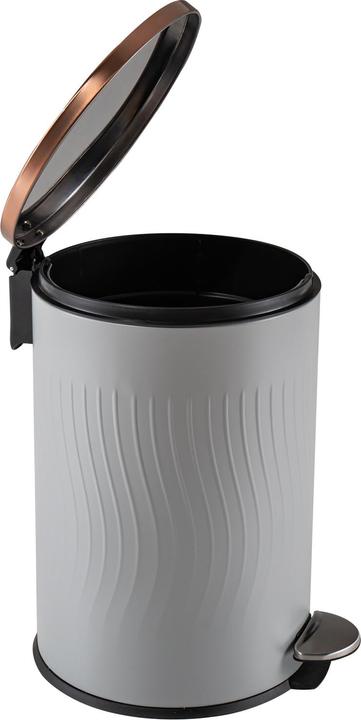 Actual product image HTI-Living Pedal bin Jannik 20 litre grey copper (20 l)
