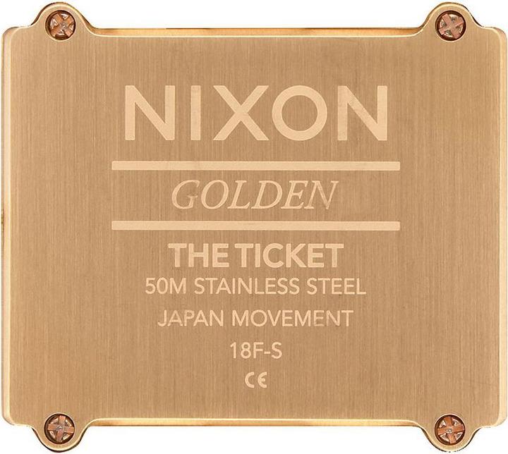 Produktbild Nixon Ticket II All Gold (Analoguhr, 34 mm)