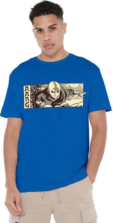 Actual product image Avatar: The Last Airbender Mens Aang Illustrated T-Shirt (3XL)