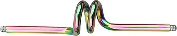 Immagine prodotto Star Piercing Barretta colorata per il twister (Acciaio chirurgico 316L)