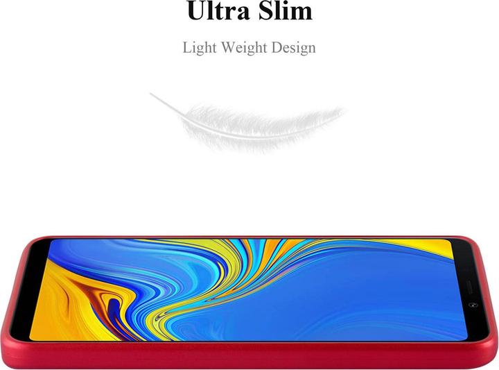 Productafbeelding Cadorabo TPU Matte Metallic hoes (Samsung Galaxy A9 (2018))