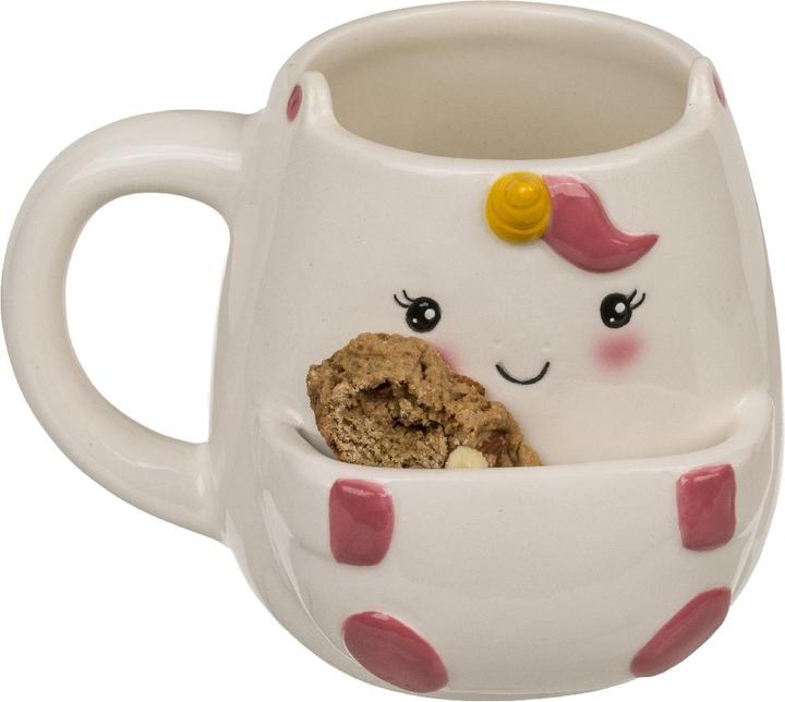 Immagine prodotto Ootb Bicchiere in ceramica con scomparto per biscotti (450 ml)