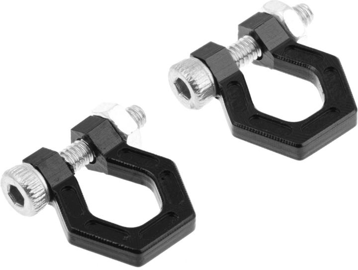 Image du produit Kavan Oeillets de remorquage en aluminium CNC noir pour RC-Crawler 1/10