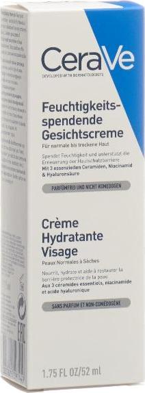 Immagine prodotto CeraVe Crema idratante per il viso (52 ml, Crema 24h)