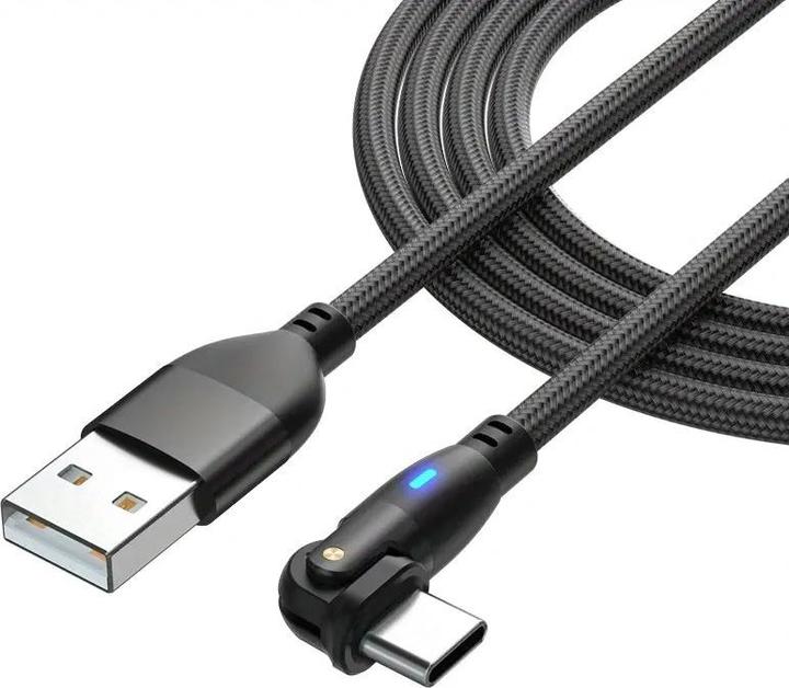 Produktbild Cbx 180 Grad Winkel Ladekabel USB-C / USB-A, 2m (2 m, 20 W)
