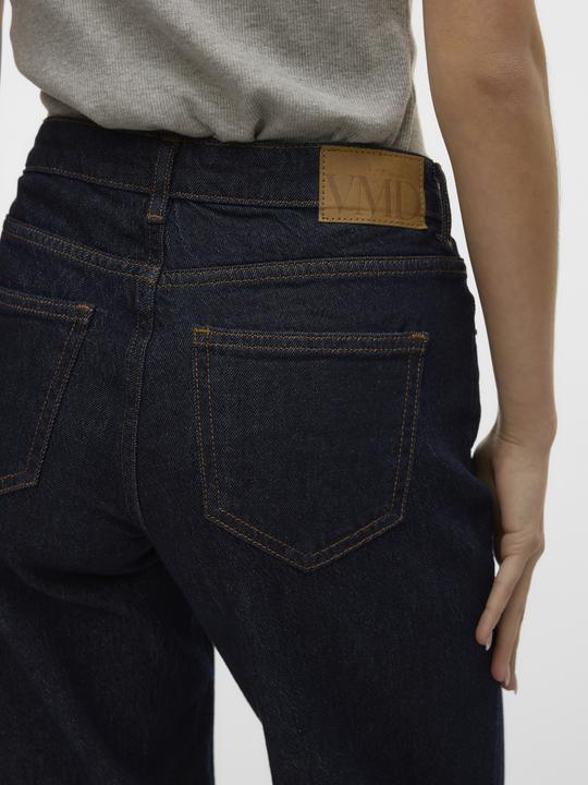 Immagine prodotto Vero Moda VMVANESSA Niedrige Taille Weiter Beinschnitt Jeans Weit geschnitten (W28/L30)