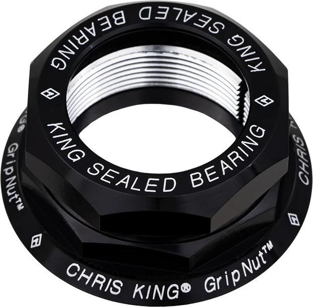 Chris King GripNut Steuersatz Conversion Kit, Bold, 1", black